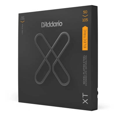 DAddario - Cordes pour basse électrique XT en acier nickelé - Diapason long 50-105