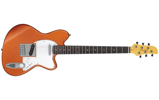 Ibanez - Guitare Signature Yvetter Young YY20 - Orange Cream Sparkle
