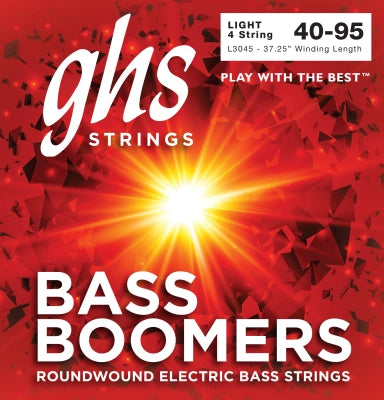Cordes GHS - Cordes rondes de calibre léger pour Bass Boomers