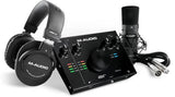 M-Audio - Kit studio vocal professionnel AIR 192|4 avec interface USB, microphone NOVA noir et casque HDH40
