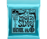 Ernie Ball - Lot de 3 cordes électriques Mighty Slinky 8,5-40