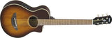 Yamaha - APX Exotic-Wood Top Acoustic/Electric Guitar - Tobacco Brown Sunburst