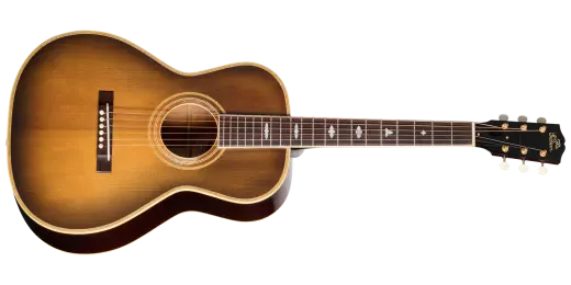 Gibson - Guitare acoustique Nick Lucas Special Light Aged de 1929 avec étui rigide - Gris argentin