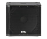 QSC - KLA181 1000-Watt 18-inch Active Line Array Subwoofer - Black