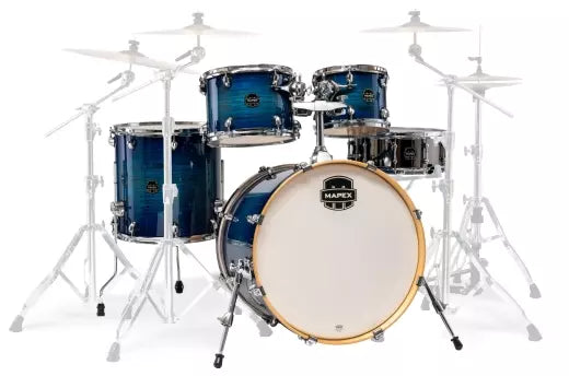 Mapex - Pack de 5 cartouches Armory (22, 10, 12, 16, SD) - Blue Wave Burst