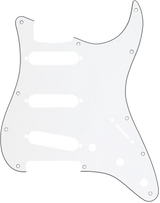 Fender - 11-Hole Modern-Style Stratocaster S/S/S Pickguard 3-Ply - White/Black/White