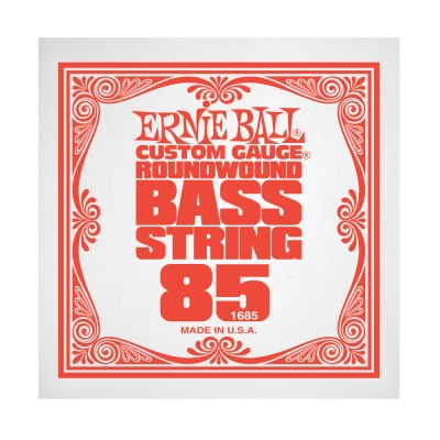 Corde simple pour basse électrique Ernie Ball .085 nickelée