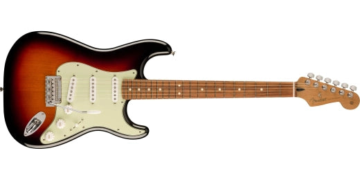 Fender - Stratocaster Player en édition limitée avec touche en pau ferro torréfié - Sunburst 3 tons