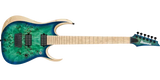 Guitare électrique Ibanez RGDIX6MPB Iron Label - Surreal Blue Burst
