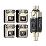 Xvive Audio - U45 Wireless In-Ear System with 4 Receivers