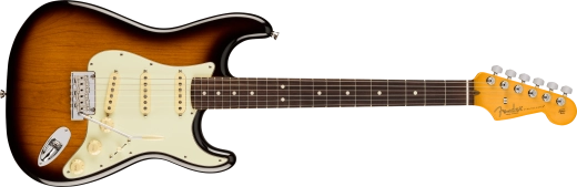 Fender - Stratocaster American Professional II 70e anniversaire, touche palissandre - Sunburst bicolore