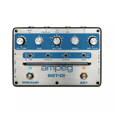 Ampeg - SGT-DI Bass Preamp/DI/Cab Simulator - Édition anniversaire Blue Line