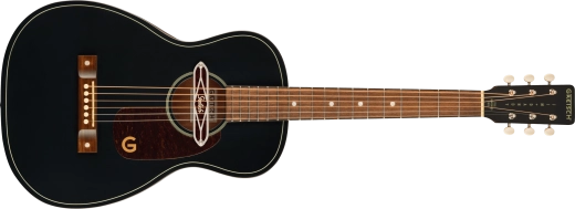 Gretsch Guitars - Guitare acoustique Deltoluxe Parlor, touche en noyer et pickguard écaille de tortue - Table noire
