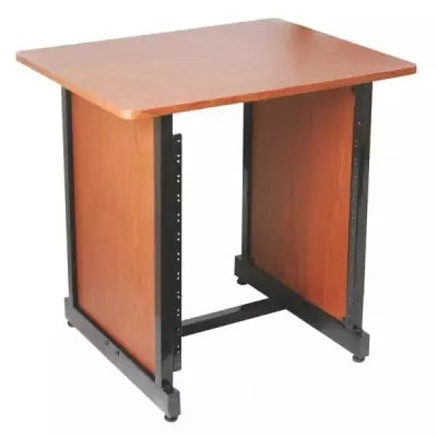 Supports de scène - Armoire rack de poste de travail - Palissandre