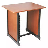 Supports de scène - Armoire rack de poste de travail - Palissandre