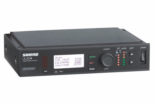Shure - Single ULX-D Wireless Reciever w/ 1/2 Wave Antenna - H50