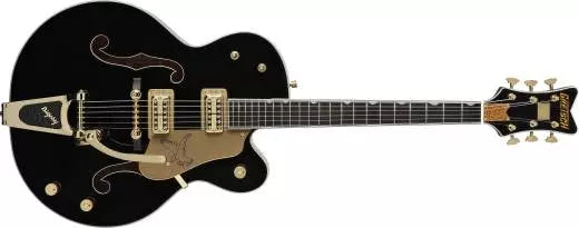 Gretsch Guitars - G6136TBK Black Falcon Hollowbody Electric Guitar - Black