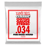 Ernie Ball - Corde simple en nickel pur - .034w