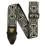 Bracelet Ernie Ball - Cœur noir jacquard