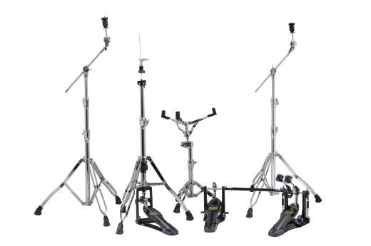 Mapex - 800 Series 5 Piece Hardware Pack with Double Pedal - Chrome