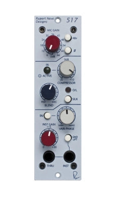 Rupert Neve Designs - 517 500 Series Mic Pre/DI/Compressor