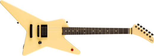 EVH - Guitare électrique Star TOM édition limitée avec touche en ébène - Blanc vintage