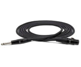 Hosa - REAN XLR3F to 1/4 TS Pro Microphone Cable - 5