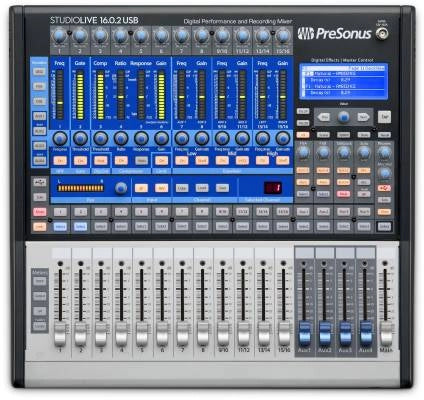 PreSonus - StudioLive 16.0.2 Console de mixage numérique USB 16 canaux