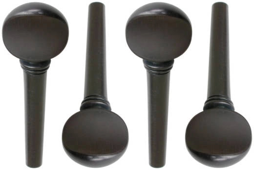 Bosco Violin Supply - Chevilles de violoncelle en ébène suisse (jeu) - 3/4