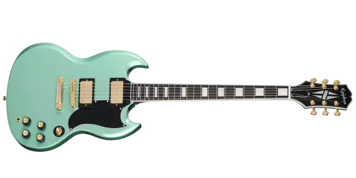 Epiphone - Guitare électrique SG Custom avec housse - Vert Inverness