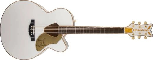 Gretsch Guitars - Guitare électro-acoustique Rancher Falcon Jumbo G5022CWFE - Blanc