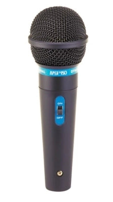 Apex - Hand Held Dynamic Microphone w/ 1/4-inch Cable