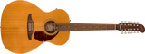 Fender - Villager 12-String Acoustic/Electric Guitar, Walnut Fingerboard, Tortoiseshell Pickguard - Aged Natural