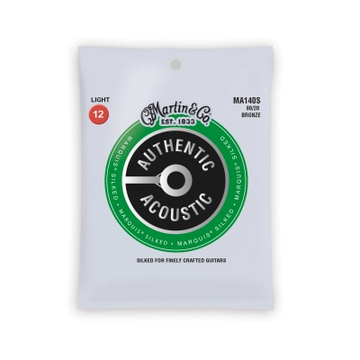 Martin - Authentic Acoustic Marquis 80/20 Bronze - Cordes Light Silked 12-54