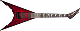 Jackson Guitars - Guitare électrique Corey B King V-7 avec étui - Rouge transparent