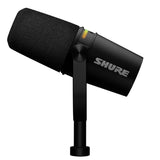 Shure - Microphone dynamique pour podcast MV7+ USB-C/XLR - Noir
