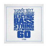 Corde simple pour basse électrique Ernie Ball .060 Flatwound