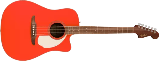 Fender - Guitare acoustique/électrique California Standard Redondo CE - Fiesta Red