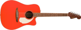 Fender - California Standard Redondo CE Acoustic/Electric Guitar - Fiesta Red