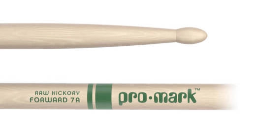 Promark - Baguette de batterie Hickory 7A à embout en bois naturel