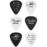 Fender - Médiators Juanes 351 en celluloïd (6)
