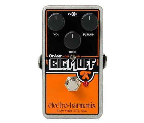 Electro-Harmonix - Pédale de distorsion/sustain Big Muff Pi à amplificateur opérationnel