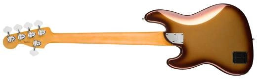 Basse American Ultra Jazz V, touche en palissandre - Mocha Burst