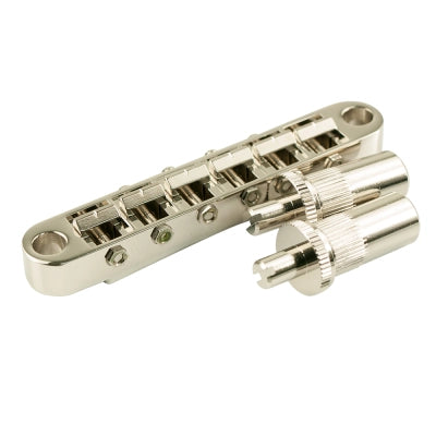 WD Music - Chevalet Gotoh Wide Tune-O-Matic à gros plots - Nickel