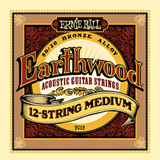 Ernie Ball - Earthwood 12 cordes acoustique moyenne 80/20 Bronze 11-52