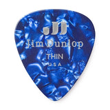 Dunlop - Celluloid Pearloid Player Pack (12 unités) - Bleu Fin
