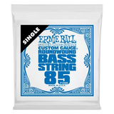 Corde simple pour basse électrique Ernie Ball Super Long Scale Nickel Wound - .085