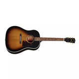 Epiphone - 1942 Banner J-45 Acoustic Guitar with Case - Vintage Burst