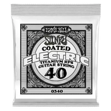 Ernie Ball - Guitare électrique à corde simple avec revêtement en nickel - 0,040 W