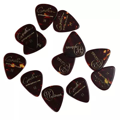 Godin Guitars - Tortoise Picks - Heavy (12 Pack)